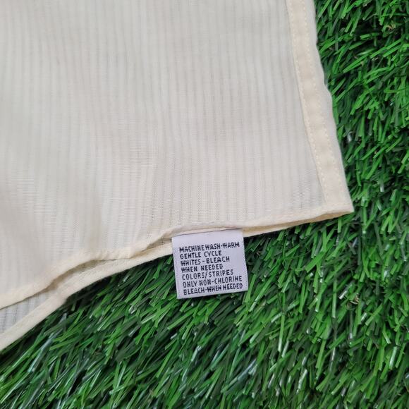 Vintage 80s Arrow Pastel Stripe Short Sleeve Button Up Shirt Mens Medium 15.5 - Picture 3 of 10